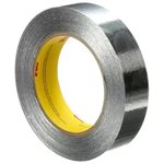 3M 7100053741 – ALUMINUM FOIL TAPE, 425, SILVER, 1.0 IN X 60.0 YD X 4.6 MILS (2.5 CM X 54.9 M X 0.12 MM)