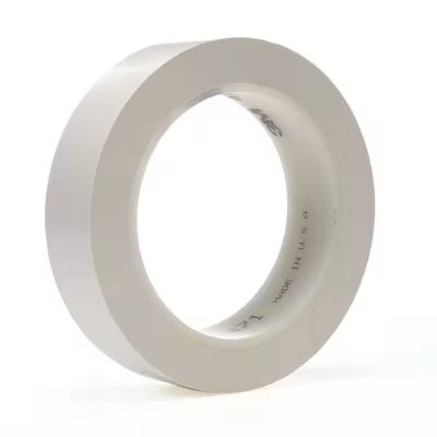 3M 7000047474 – VINYL TAPE, 471, WHITE, 1.0 IN X 36.0 YD X 5.2 MIL (2.5 CM X 32.9 M X 0.1 MM)