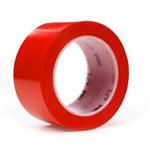 3M 7000028850 – VINYL TAPE, 471, RED, 2.0 IN X 36.0 YD X 5.2 MIL (5.1 CM X 32.9 M X 0.1 MM)