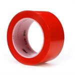 3M 7000028850 – VINYL TAPE, 471, RED, 2.0 IN X 36.0 YD X 5.2 MIL (5.1 CM X 32.9 M X 0.1 MM)