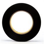 3M 7000047482 – VINYL TAPE, 472, BLACK, 1.0 IN X 36.0 YD X 10.4 MIL (2.5 CM X 32.9 M X 0.3 MM)