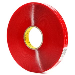 3M 7000123475 – VHB™ TAPE, 4905, CLEAR, 1 / 2 IN X 72 YD, 20.0 MIL