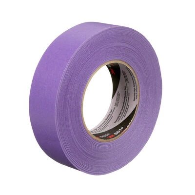 3M 7100086190 – RUBAN DE MASQUAGE SPÉCIALISÉ POUR TEMPÉRATURES ÉLEVÉES, 501+, VIOLET, 36 MM X 55 M (1,4 PO X 60 V), 24 / CAISSE