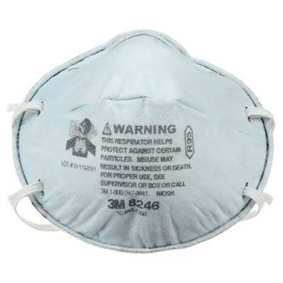 3M 7000002059 – PARTICULATE RESPIRATOR, 8246, R95, 20 / CARTON