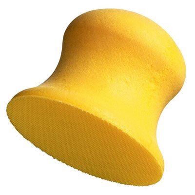 3M 7000028331 – HOOKIT™ DISC HAND PAD, 01908, YELLOW, 3 IN (76.2 MM)