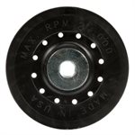 3M 7000139384 – FIBRE DISC BACK-UP PAD WITH RETAINER NUT, PP5005MSSH, BLACK, 5 IN X 5 / 8-11 IN (127 MM)