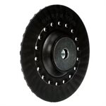 3M 7000139387 – FIBRE DISC BACK-UP PAD WITH RETAINER NUT, PP5006MSSH, BLACK, 6 IN X 5 / 8-11 IN (152.4 MM)