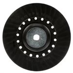 3M 7000139388 – TAMPON D’APPOINT POUR DISQUES EN FIBRE AVEC ÉCROU DE RETENUE, PP5007MSSH, NOIR, 177,8 MM (7 X 5 / 8 PO – 11)