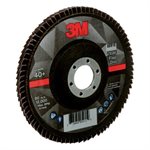 3M 7100178012 – FLAP DISC, 769F, T27, 40+, 5 IN X 7 / 8 IN (127 MM X 22.2 MM)