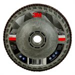 3M 7100243875 – FLAP DISC 769F AB05936, 120+, QUICK CHANGE, TYPE 27, 4-1 / 2 IN X 5 / 8 IN-11, 10 / CASE