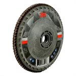 3M 7100243875 – FLAP DISC 769F AB05936, 120+, QUICK CHANGE, TYPE 27, 4-1 / 2 IN X 5 / 8 IN-11, 10 / CASE