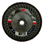 3M 7100243883 – FLAP DISC 769F AB05946, 40+, QUICK CHANGE, TYPE 27, 5 IN X 5 / 8 IN-11, 10 / CASE