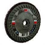 3M 7100243883 – FLAP DISC 769F AB05946, 40+, QUICK CHANGE, TYPE 27, 5 IN X 5 / 8 IN-11, 10 / CASE