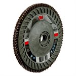 3M 7100242991 – FLAP DISC 769F AB05948, 60+, QUICK CHANGE, TYPE 29, 5 IN X 5 / 8 IN-11, 10 / CASE