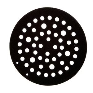 3M 7000042703 – HOOKIT™ CLEAN SANDING DISC PAD HOOK SAVER, 20446, BLACK, 6 IN X 3 / 8 IN (152 MM X 9.52 MM), 52 HOLES, 5 PER PACK