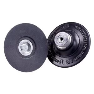 3M 7000119315 – ROLOC™ DISC PAD, 14216, TS AND TSM, BLACK, 3 IN 1 / 4-20 INTERNAL (76.2 MM), HARD