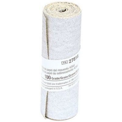 3M 7000045202 – ROULEAU DE PAPIER STIKIT(MC), 426U, GRAIN 100, 82,6 MM X 1,40 M (3 1 / 4 X 55 PO)