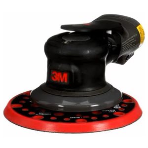 3M 7100258652 – PNEUMATIC RANDOM ORBITAL SANDER 88950, 6 IN (152.4 MM), NON-VACUUM, 3 / 16 IN (4.763 MM) ORBIT, WITH STIKIT™ PAD, 1 / CASE