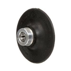 3M 7100010386 – ROLOC™ DISC PAD, 45090, TR, BLACK, 3 IN (76.2 MM), SOFT