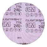 3M 7100145316 – CUBITRON II HOOKIT CLEAN SANDING FILM DISC 775L, FILM BACKING, 240+, 3 MIL, 6 IN X NH, 152.4 MM X NH