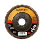 3M 7000148188 – CUBITRON™ II FLAP DISC, 967A, T29, 60+, Y-WEIGHT, 4-1 / 2 IN X 7 / 8 IN