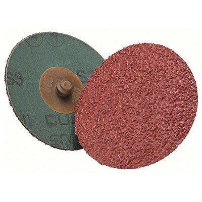 3M 7000118430 – CUBITRON™ II ROLOC™ FIBRE DISC, 982C, TR, 36+, 3 IN