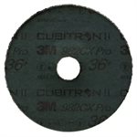 3M™ CUBITRON™ II FIBRE DISC 982CX PRO, 36+, DIE 450E, 4-1 / 2 IN X 7 / 8 IN, 25 / INNER, 100 / CASE