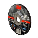 3M 7100141078 – SILVER DEPRESSED CENTER GRINDING WHEEL, 87454, T27, BLACK, 5 IN X 1 / 4 IN X 7 / 8 IN (12.70 CM X 6.35 MM)