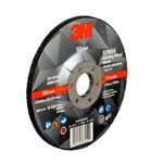 3M 7100141078 – SILVER DEPRESSED CENTER GRINDING WHEEL, 87454, T27, BLACK, 5 IN X 1 / 4 IN X 7 / 8 IN (12.70 CM X 6.35 MM)