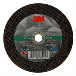 3M 7100139214 – MEULE À TRONÇONNER ARGENT, 87461, T1, NOIRE, 101,6 X 1,02 X 9,53 MM (4 X 0,04 X 3 / 8-24 PO)