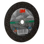 3M 7100139214 – SILVER CUT-OFF WHEEL, 87461, T1, BLACK, 4 IN X 0.04 IN X 3 / 8"-24 (10.16 CM X 1.02 MM)