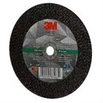 3M 7100139222 – SILVER CUT-OFF WHEEL, 87463, T1, BLACK, 4 IN X 0.05 IN X 3 / 8"-24 (10.16 CM X 1.27 MM)