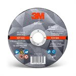 3M 7100139236 – SILVER CUT-OFF WHEEL 87467, T1, 5 IN X .045 IN X 7 / 8 IN (127 MM X 1.143 MM X 22.225 MM), 25 / INNER, 50 / CASE