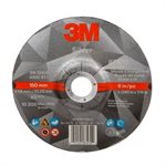 3M 7010409304 – SILVER CUT-OFF WHEEL 87470, T27, 6 IN X .045 IN X 7 / 8 IN (152.4 MM X 1.143 MM X 22.225 MM), 25 / INNER, 50 / CASE