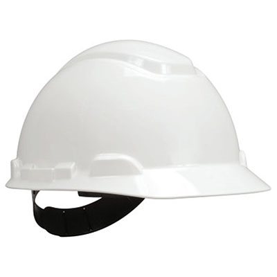 3M 7000030056 – CASQUE DUR, H-701P, COIFFE À VERROU À TENON À 4 POINTS, BLANC