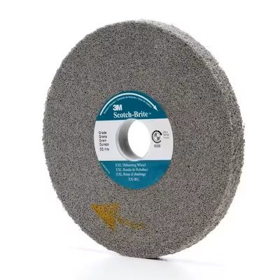 3M 7000046069 – SCOTCH-BRITE™ EXL DEBURRING WHEEL, XL-WL, FIN, 6 IN X 1 / 2 IN X 1 IN (15.24 CM X 1.27 CM X 2.54 CM)