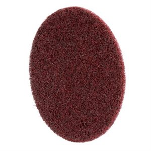 3M 7000120801 – SCOTCH-BRITE™ ROLOC™ SURFACE CONDITIONING DISC, A MED, 4 IN X NH (10.16 CM X NH)