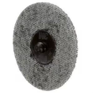 3M 7000120974 – SCOTCH-BRITE™ ROLOC™ SURFACE CONDITIONING DISC, S SFN, 3 IN X NH (7.62 CM X NH)