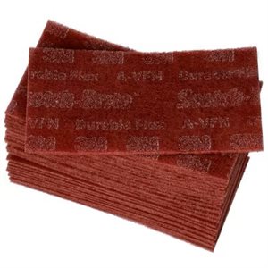 3M 7000136587 – TAMPON MANUEL SOUPLE ET DURABLE 7847 SCOTCH-BRITE(MC), MX-HP, OXYDE D’ALUMINIUM TRÈS FIN, MARRON, 22,86 CM X 11,43 CM (9 PO X 4-1 / 2 PO), 24 / EMBALLAGE INTÉRIEUR, 72 / CAISSE