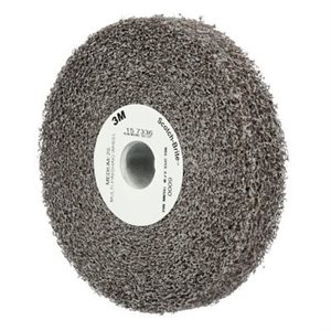 3M 7000136469 – SCOTCH-BRITE™ MULTI-FINISHING WHEEL, MU-WL, MED, 6 IN X 1 IN X 1 IN (15.24 CM X 2.54 CM X 2.54 CM)