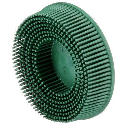 3M 7000000745 – SCOTCH-BRITE™ ROLOC™ BRISTLE DISC, 50, 3 IN X 5 / 8 IN (7.62 CM X 1.59 CM)