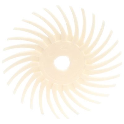 3M 7000028525 – SCOTCH-BRITE™ RADIAL BRISTLE DISC, SR, 3 IN X 3 / 8 IN (7.62 CM X 0.95 CM)