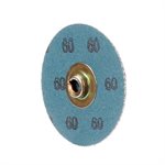 3M 7100062259 – DISQUE À 2 ÉPAISSEURS EN OXYDE D’ALUMINIUM TSM À CHANGEMENT RAPIDE 522405 STANDARD ABRASIVES(MC), 2 PO 60, 50 PAR EMBALLAGE INTÉRIEUR 200 PAR CAISSE