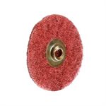 3M 7000046858 – STANDARD ABRASIVES™ QUICK CHANGE TS SURFACE CONDITIONING FE DISC, 840332, MED, 2 IN