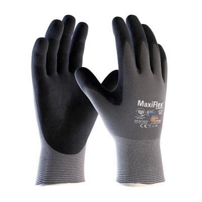 PIP GP42874XL – MAXIFLEX ULTIMATE AD-APT, GANTS, TRICOTS SANS COUTURES MAXIFLEX PAR ATG, GRIP MICRO-MOUSSE, GRIS, TG