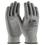 PIP G-TEK® POLYKOR® GP16150 – SEAMLESS KNIT POLYKOR® BLENDED GLOVE WITH POLYURETHANE COATED FLAT GRIP ON PALM & FINGERS, X-LARGE