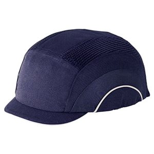 PIP HARDCAP A1+™ HP282ABM13021 – CASQUE DE SÉCURITÉ STYLE «BASEBALL» AVEC DOUBLURE PROTECTRICE HDPE ET ARRIÈRE AJUSTABLE - MICRO VISIÈRE, COULEUR BLEU MARINE