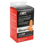 PIP MEGA BULLET™ PLUS NP267HPF8101 – BOUCHON ANTI-BRUIT JETABLE, EN VRAC, MOUSSE EN POLYURÉTHANE, NRR 33, 250 PAIRES / BOÎTE