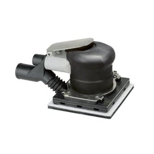 DYNABRADE 57928 - 4" W X 4-1 / 2" L (102 MM X 114 MM) DYNABUG "MODEL T" ORBITAL SANDER, CENTRAL VACUUM