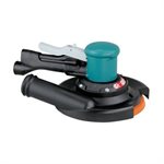 DYNABRADE 58446 - 8" (203 MM) DIA. TWO-HAND GEAR-DRIVEN SANDER, CENTRAL VACUUM